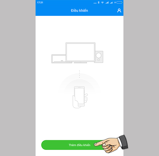  Chọn thêm điều khiển